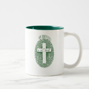 Café Em Dois Tons Minha caneca de identidade