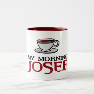 Café Em Dois Tons Minha caneca de Josef da manhã