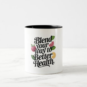 Café Em Dois Tons Misture Seu Caminho para uma Caneca de Saúde Melho
