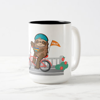 Café Em Dois Tons Naito Sloth caneca de 15 oz