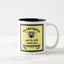 Os apicultores fazem do mundo uma caneca de lugar