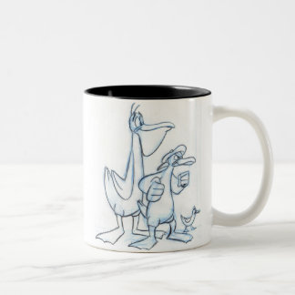 Café Em Dois Tons "Para travar caneca Morphing de um peixe"