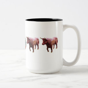 Café Em Dois Tons "Paradoxo" caneca de 15 onças