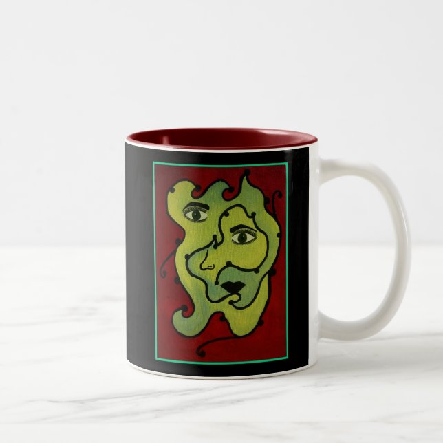Café Em Dois Tons Pedaços de Mim - Caneca (Direita)