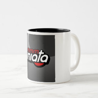 Café Em Dois Tons Preto caneca do Dois-Tom de 11 onças