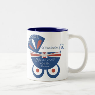 Café Em Dois Tons Príncipe de George da caneca da lembrança de