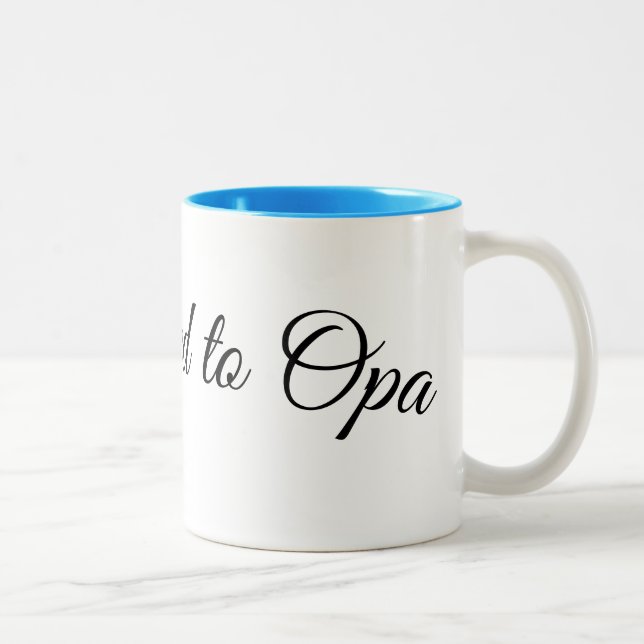 Café Em Dois Tons Promovido à caneca de Opa (Direita)