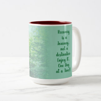 Café Em Dois Tons recuperação é uma caneca de viagem 26