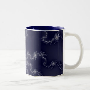 Café Em Dois Tons Relâmpago de Sun - caneca do Fractal