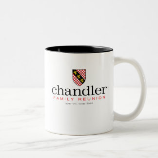 Café Em Dois Tons Reunião de família de Chandler - caneca