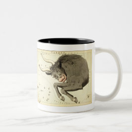 Café Em Dois Tons Sinal de Zodíaco: caneca Taurus