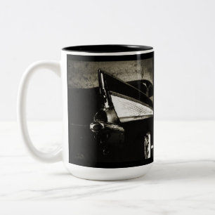 Café Em Dois Tons Tailfins - caneca 1957 de Chevy