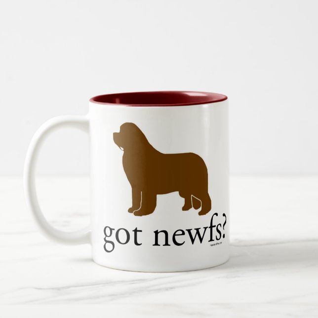 Café Em Dois Tons Terra Nova de bronze obteve newfs? Caneca (Esquerda)