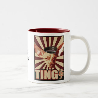 Café Em Dois Tons TING a caneca do regime de REVOLUÇÃO gloriosa!
