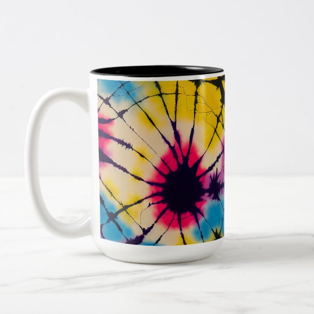 Café Em Dois Tons Tinta de boho, caneca de café, hippie, frascos de  (Esquerda)