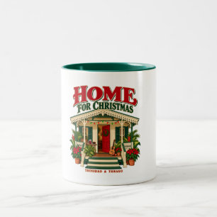 Café Em Dois Tons Um gole de lar: Caneca de Natal Trini