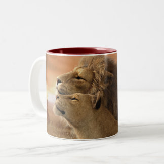 Café Em Dois Tons Uma Caneca de Momento de Tender