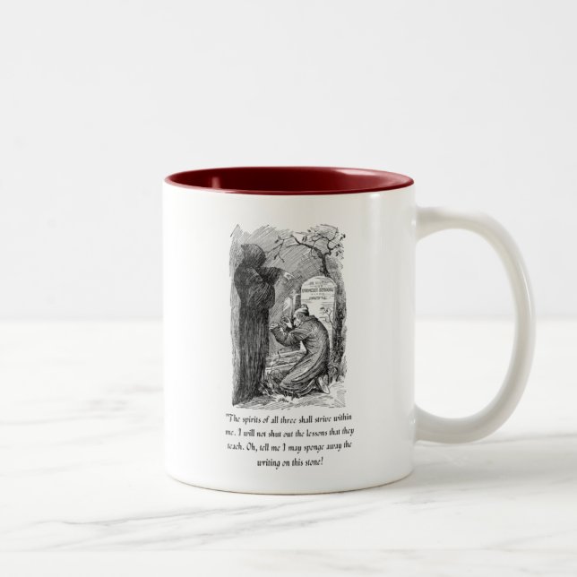 Café Em Dois Tons Uma caneca de Natal (Direita)