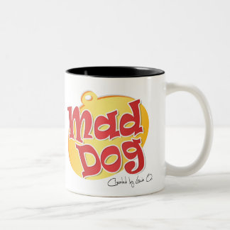Café Em Dois Tons Uma caneca louca de Doggin