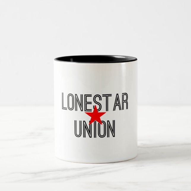 Café Em Dois Tons União de LoneStar: Caneca (Centro)