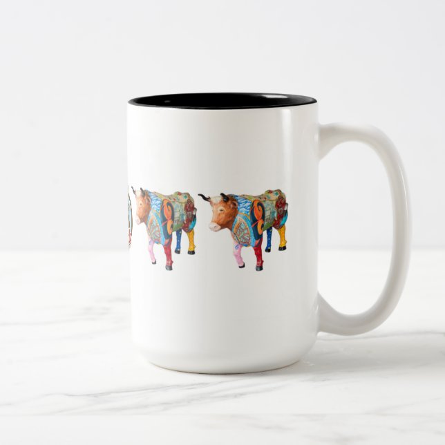 Café Em Dois Tons "Van Gox" caneca de 15 onças (Direita)