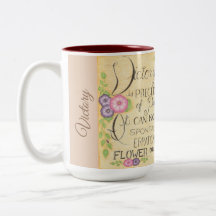 Vitória de Todos os Tipos - Caneca com Citação de