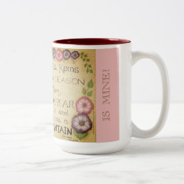 Café Em Dois Tons Vitória de Todos os Tipos - Caneca JamesAllen (Ros