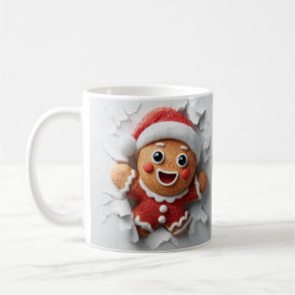 Café Embrulho de Caneca Buraco na Parede de Biscoito de