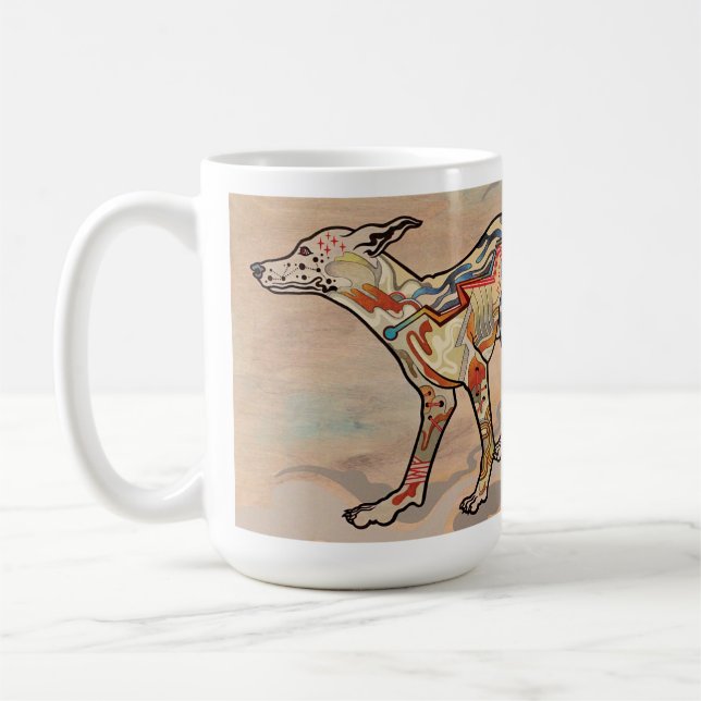 Café "Emende" a caneca mural de OAS pela polca de David (Esquerda)