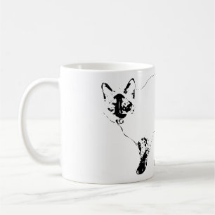 Café Energia Matinal, Caneca de Tinta Crespada