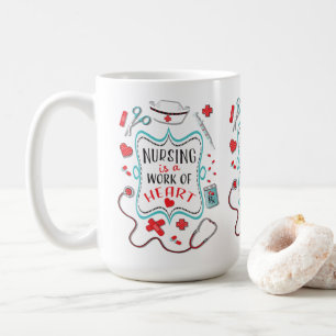 Café Enfermagem é um trabalho de caneca