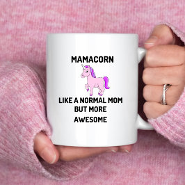 Café Engraçada caneca de dia de as mães da mãe do Unico