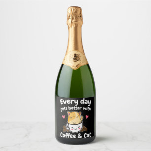 Café Engraçado E Gato Diz Amante De Cafeína Barist