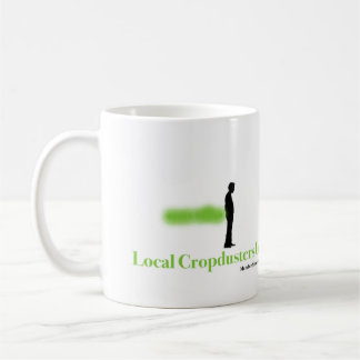 Café Engraçado Fart a caneca - união de Cropdusters