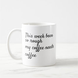 Café Engraçado Humor Trendy Coworker - caneca de presen