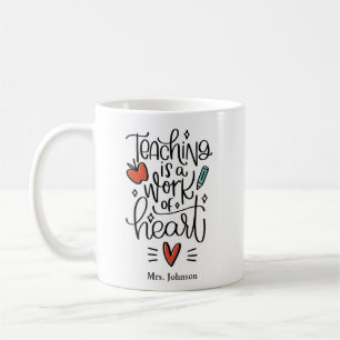 Café Ensino de caneca de professor é um trabalho de ci
