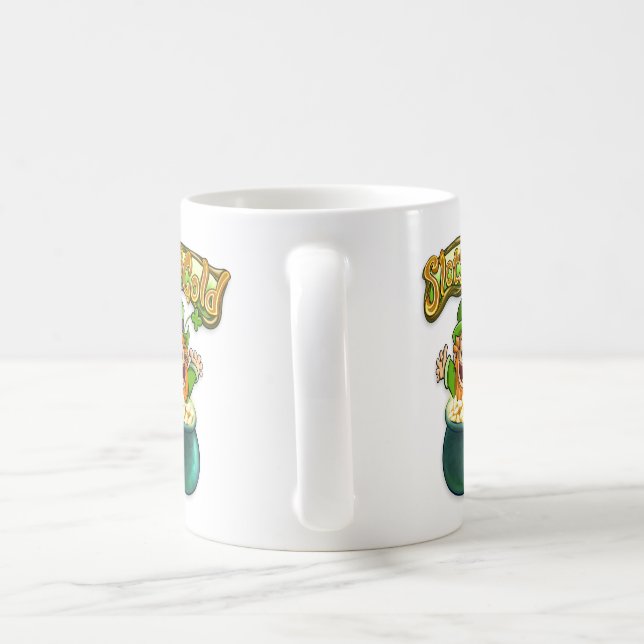 Café Entalhes da caneca Dourado de Tommy (Alça)