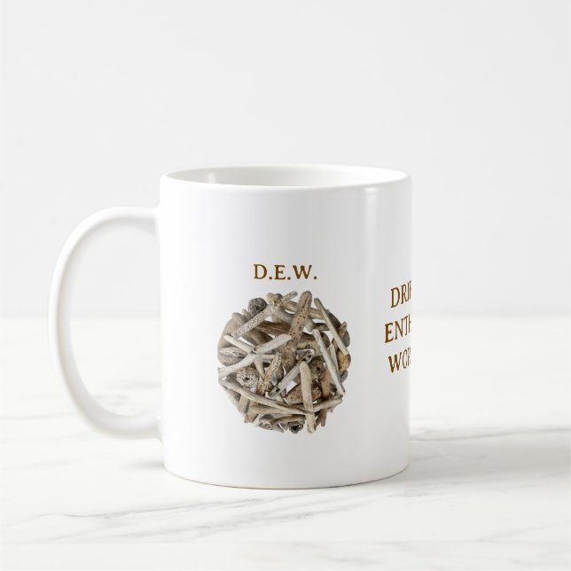 CAFÉ ENTUSIASTAS DE MADEIRA FLUTUANTE MUNDIAL. CANECA D (Esquerda)