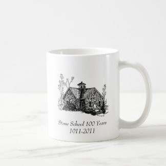 Café Escola de pedra 100 anos de caneca