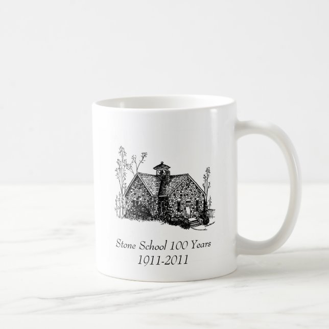 Café Escola de pedra 100 anos de caneca (Direita)