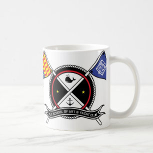 Café Escola de Yale da arte & da caneca do yacht club