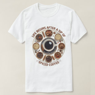 Café Espalhado - Camisa T Cozy & Bonita