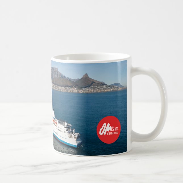 Café Esperança dos logotipos na caneca de Cape Town mim (Direita)