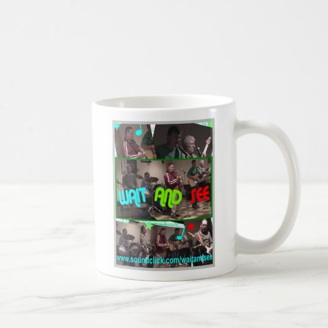 Café ESPERE E VEJA a banda AGREDIR ou a CANECA DE (Direita)