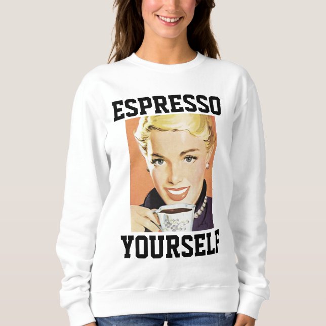 CAFÉ ESPRESSO, MULHERES T-SHIRTS (Frente)