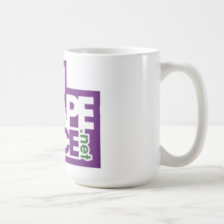 Café Essa caneca do suco de uva