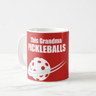 Café Esta caneca de Pickleballs da avó