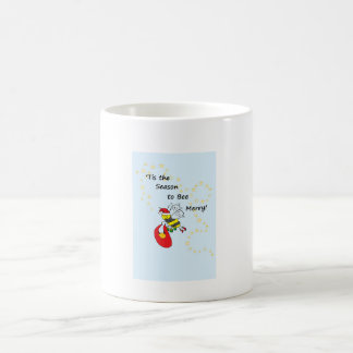 Café "Esta é a estação para ser feliz caneca de Natal