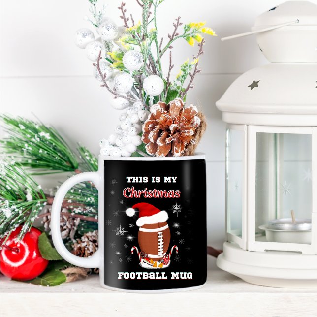 Café Esta É Minha Caneca De Futebol De Natal Com Lanche (Wonderful Christmas mug for the football enthusiast!
)
