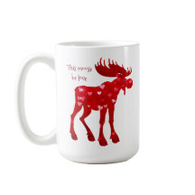 Este alce seja amor - Caneca de 15 oz.